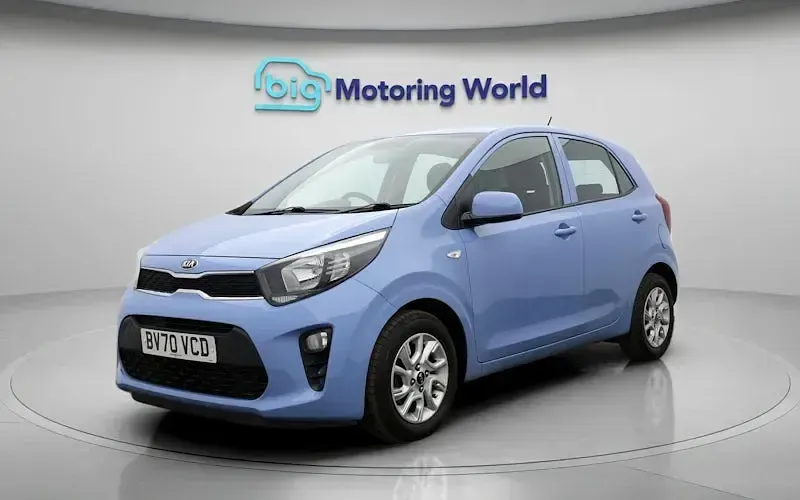 Used Kia Picanto 84 HP (61 kW) 2020 Blue Hatchback