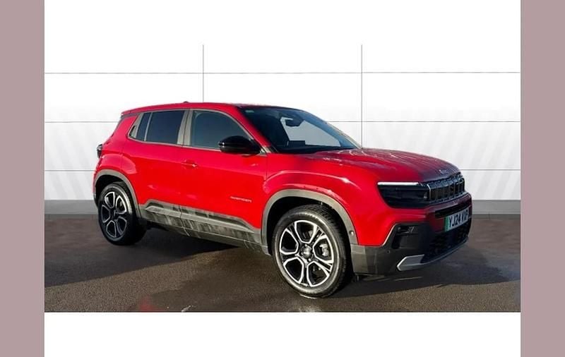 Red Used 2024 Jeep Avenger EV Summit SUV | £18,641 (Fair price) - Image 1/4