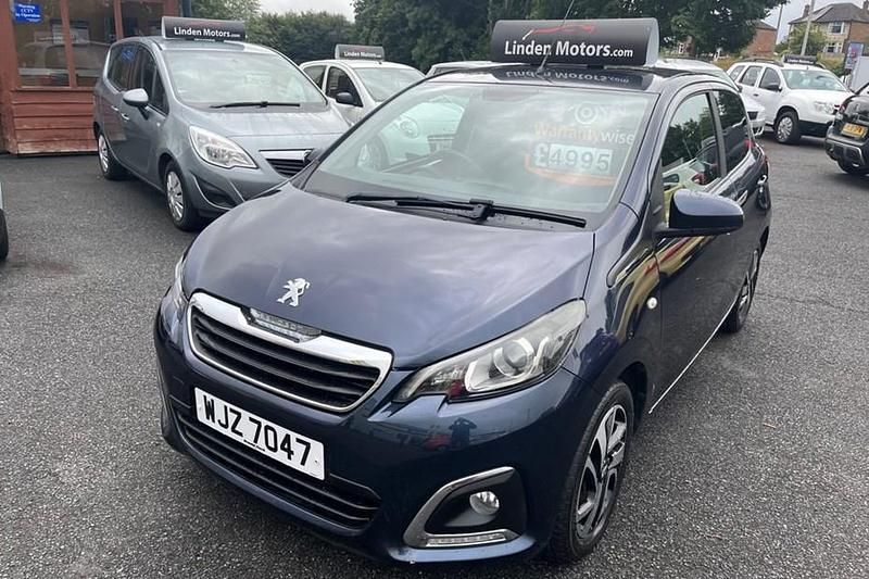 Blue Used 2014 Peugeot 108 Allure Hatchback | £4,995 (Fair price) - Image 1/1