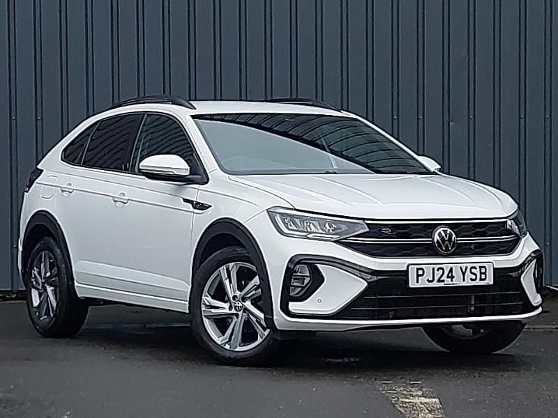 White Used 2024 VW Taigo R-line SUV | £20,998 (A bit pricey) - Image 1/4