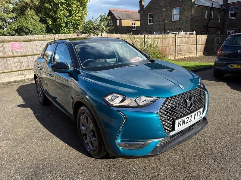 Blue Used 2022 DS Automobiles DS3 Crossback Bastille SUV | £11,400 (Good price) - Image 1/2