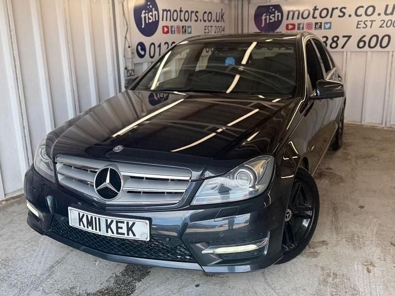 Black Used 2011 Mercedes C250 Sedan | £4,190 (Good price) - Image 1/3