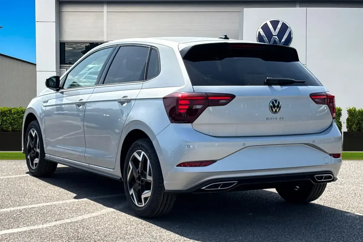 New VW Polo R-line 2026 Silver Hatchback
