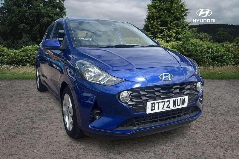 Blue Used 2022 Hyundai i10 SE Hatchback | £14,195 (Fair price) - Image 1/4
