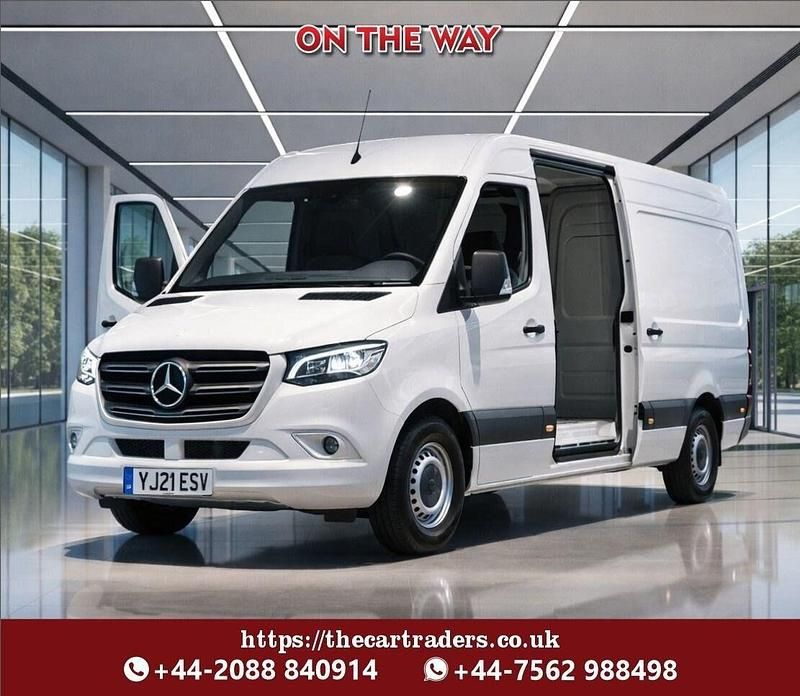 Begagnad Mercedes Sprinter Progressive 2021 Vit Van