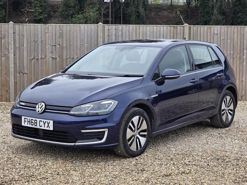 Used VW e-Golf 99 kW (135 HP) 2019 Blue Hatchback