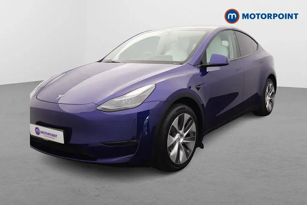 Used Tesla Model Y Long Range AWD 378 kW (514 HP) 2023 Blue SUV