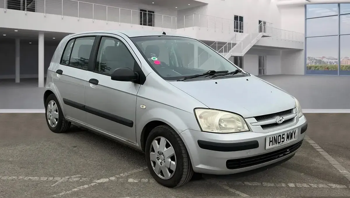 Used Hyundai Getz 82 HP (60 kW) 2005 Silver Hatchback