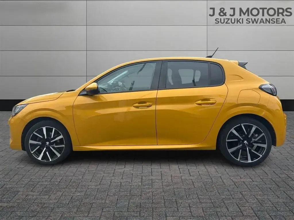 Usado Peugeot 208 Allure 75 HP (55 kW) 2020 Amarelo Citadino