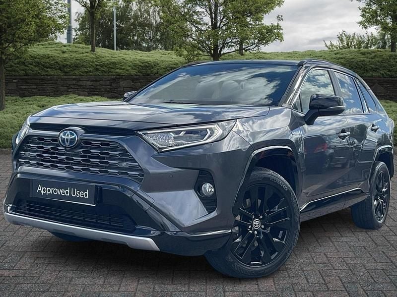 Grey/black Used 2021 Toyota RAV4 Hybrid SUV | £27,485 (A bit pricey) - Image 1/2