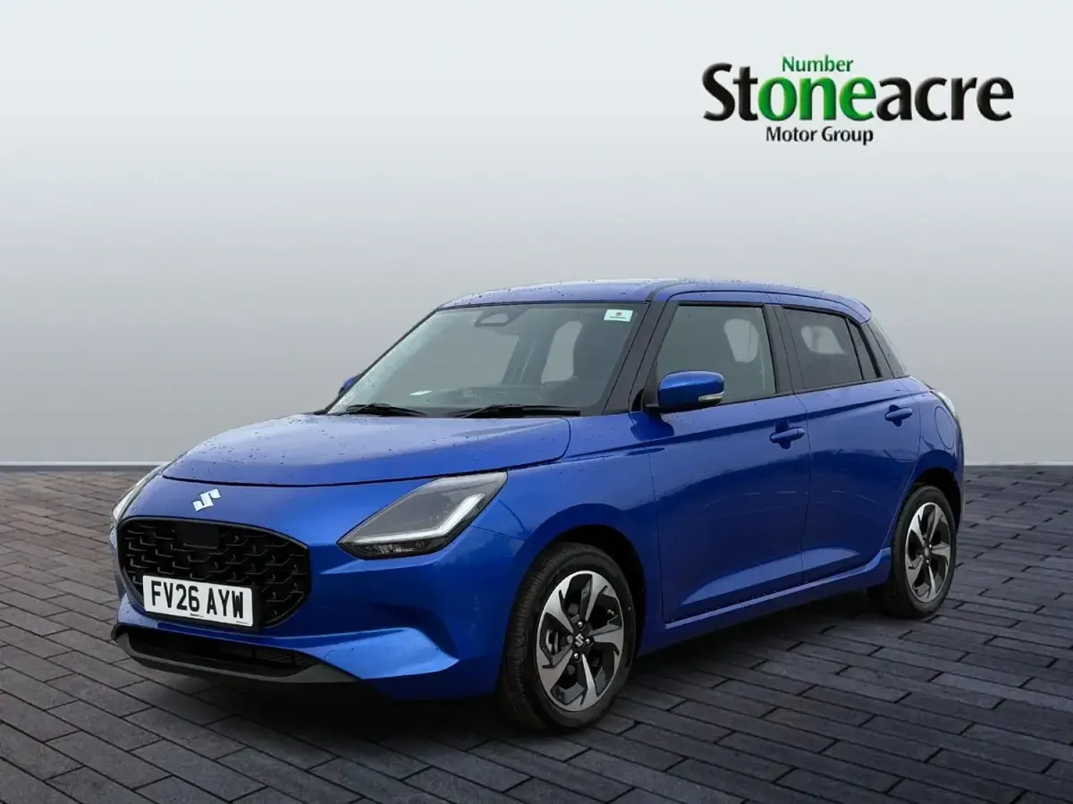 New Suzuki Swift 82 HP (60 kW) 2026 Blue Hatchback