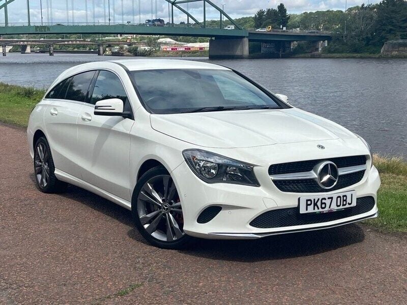 White Used 2017 Mercedes CLA180 Shooting Brake Estate | £13,999 (Fair price) - Image 1/4