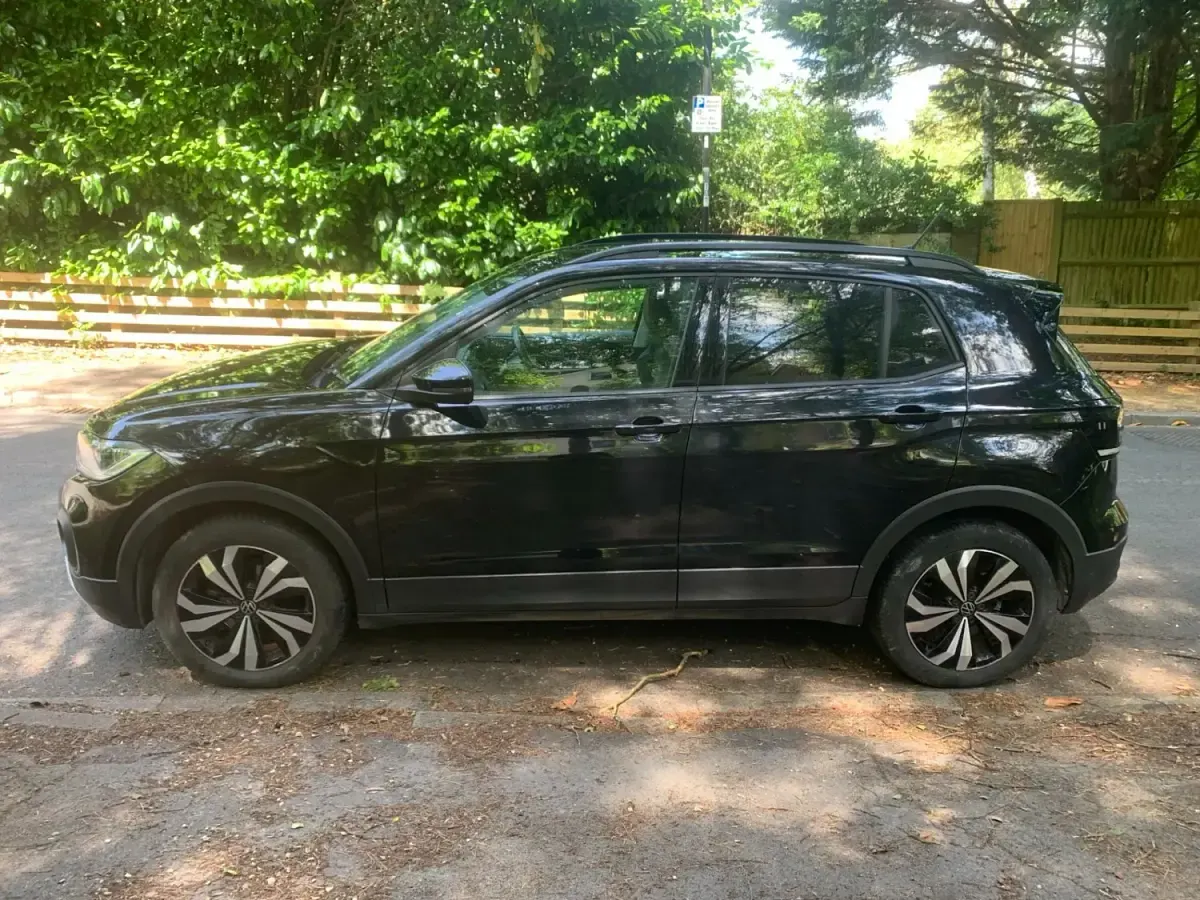 Gebraucht VW T-Cross Black Edition 110 PS (80 kW) 2023 Schwarz SUV