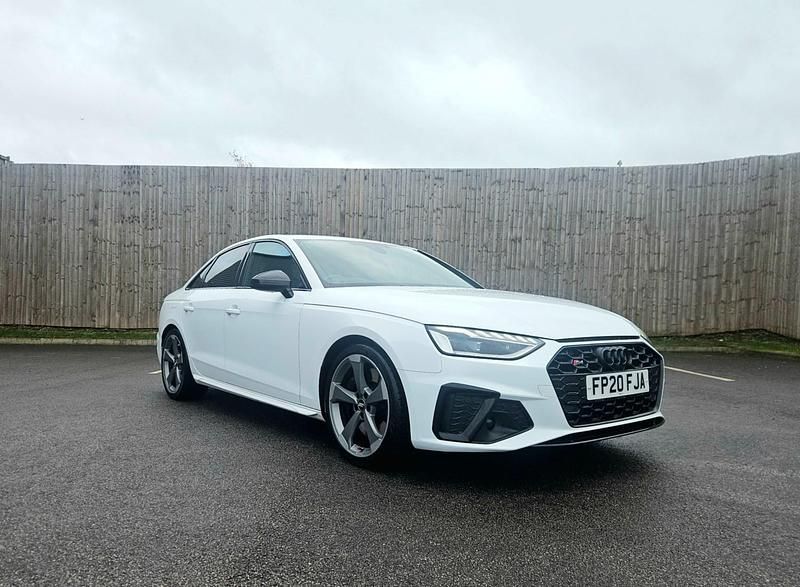 Used Audi A4 Black Edition 2020 White Sedan