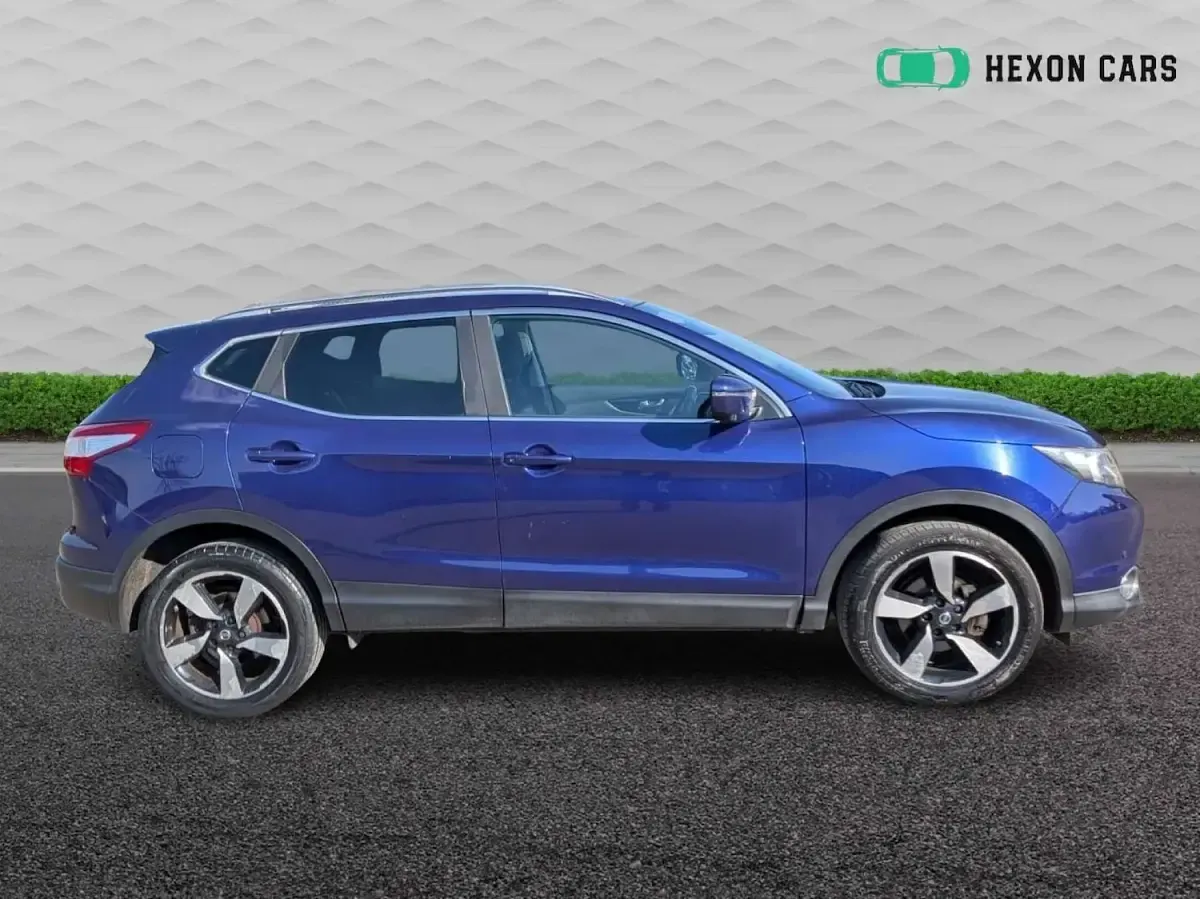 Used Nissan Qashqai N-TEC 110 HP (80 kW) 2015 Blue SUV