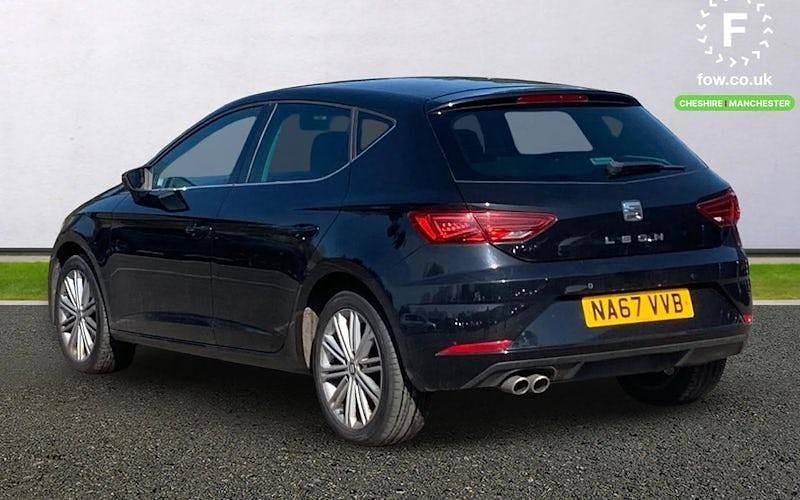 Used Seat Leon XCELLENCE 150 HP (110 kW) 2016 Black Hatchback