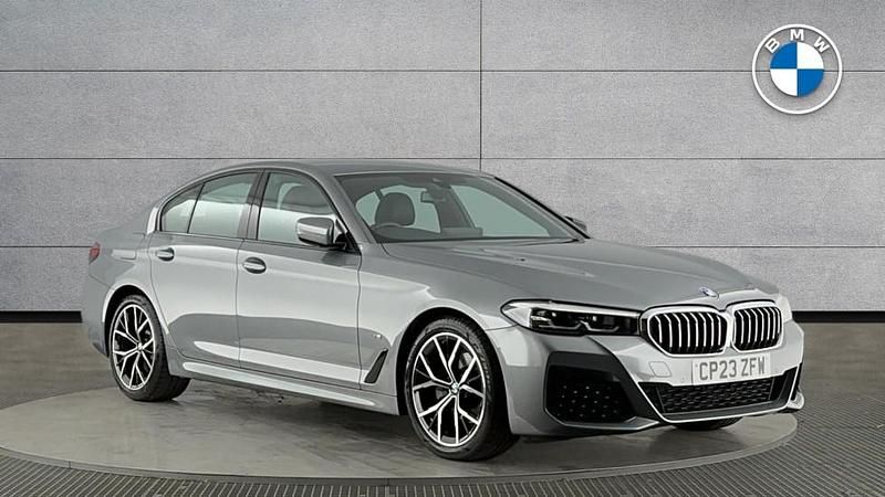 Grey Used 2023 BMW 520 M Sport | £28,950 (Fair price) - Image 1/4