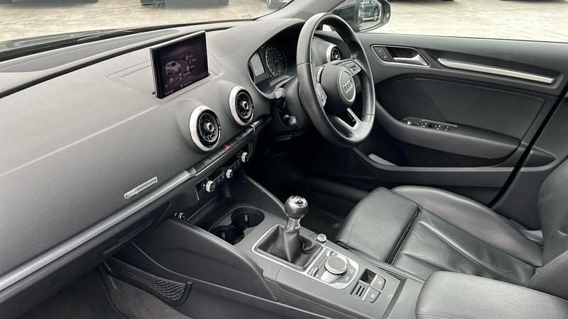 Used Audi A3 Sport 150 HP (110 kW) 2019 Black Sedan