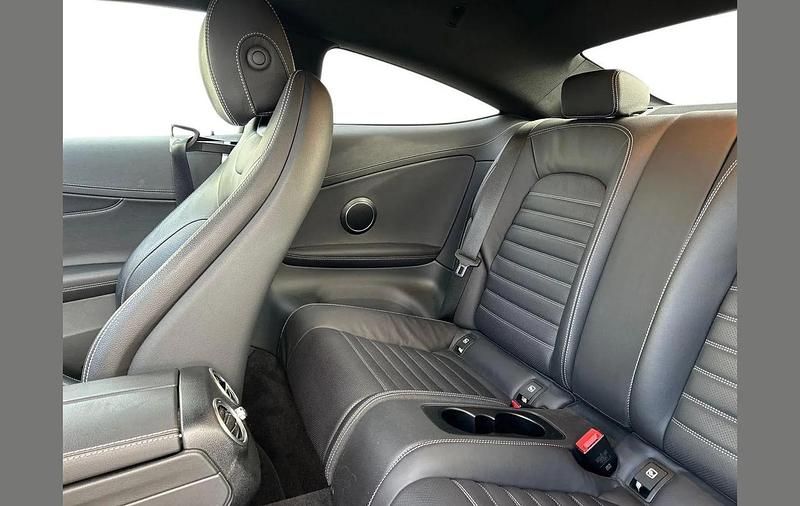 Used Mercedes C200 AMG line 180 HP (132 kW) 2023 Blue Coupe