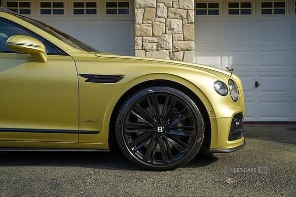 Used Bentley Flying Spur 2023 Yellow Sedan