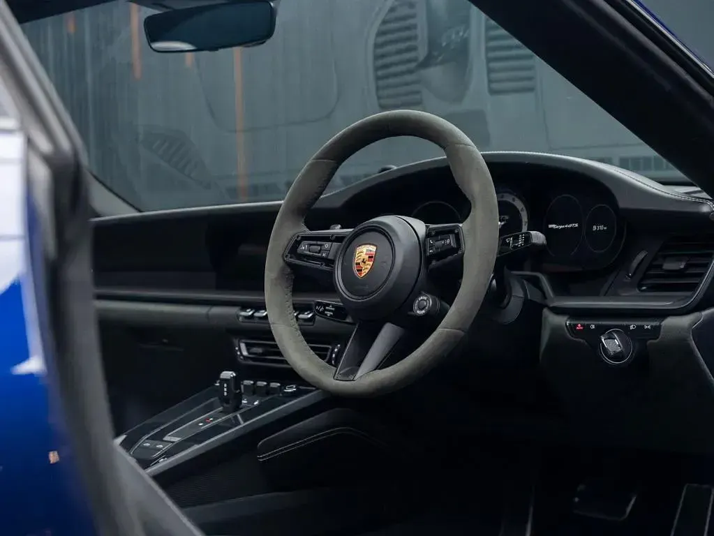 Used Porsche 992 2022 Blue Cabriolet