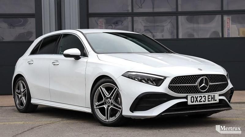 Digital white Used 2023 Mercedes A200 Executive Hatchback | £23,990 (Fair price) - Image 1/4