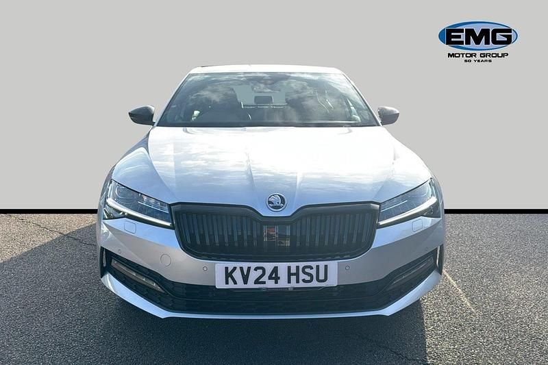 Used Skoda Superb SportlinePlus 150 HP (110 kW) 2024 Silver Hatchback