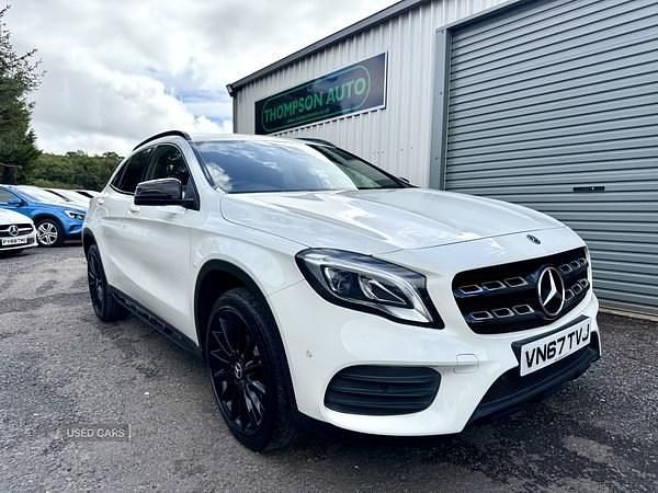 White Used 2017 Mercedes GLA220 AMG Line Premium SUV | £14,750 (A bit pricey) - Image 1/4