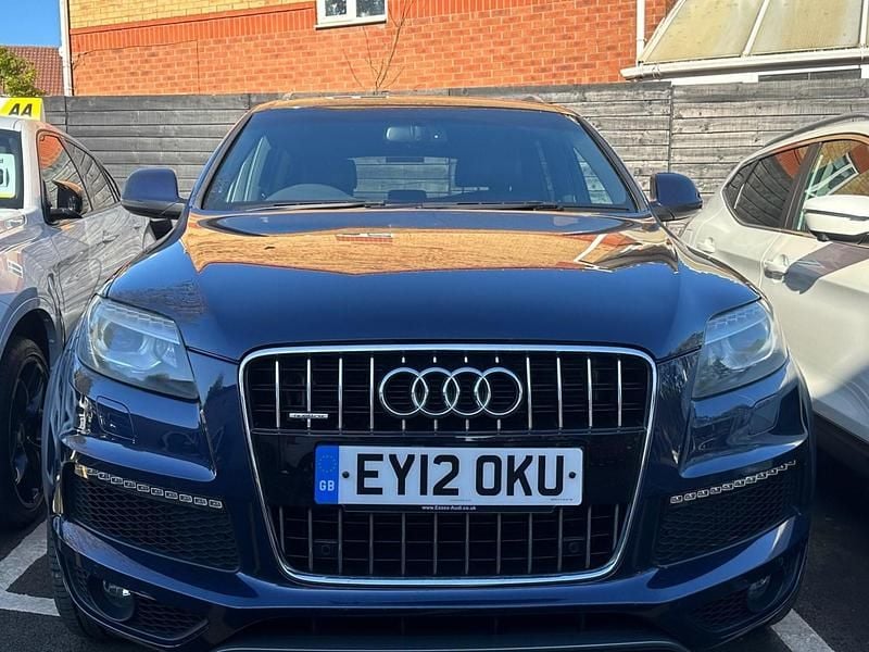Used Audi Q7 S-line plus 245 HP (180 kW) 2012 Blue SUV