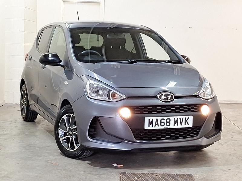 Grey Used 2018 Hyundai i10 GO! Hatchback | £8,498 (Fair price) - Image 1/4