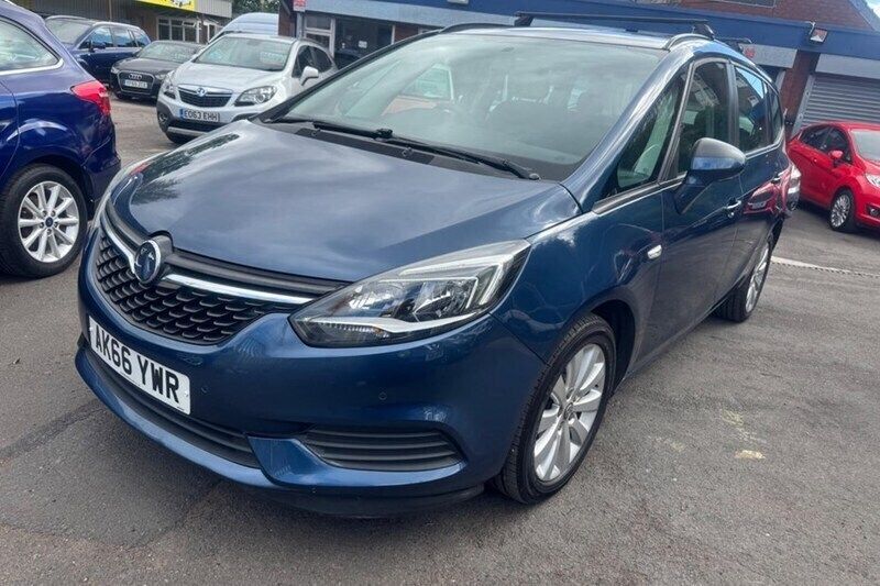 Blue Used 2017 Vauxhall Zafira Tourer Design Edition MPV | £5,999 (Good price) - Image 1/1