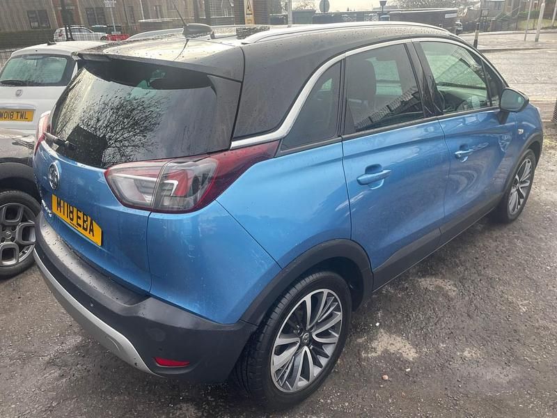 Used Vauxhall Crossland X Elite 81 HP (59 kW) 2018 Blue SUV