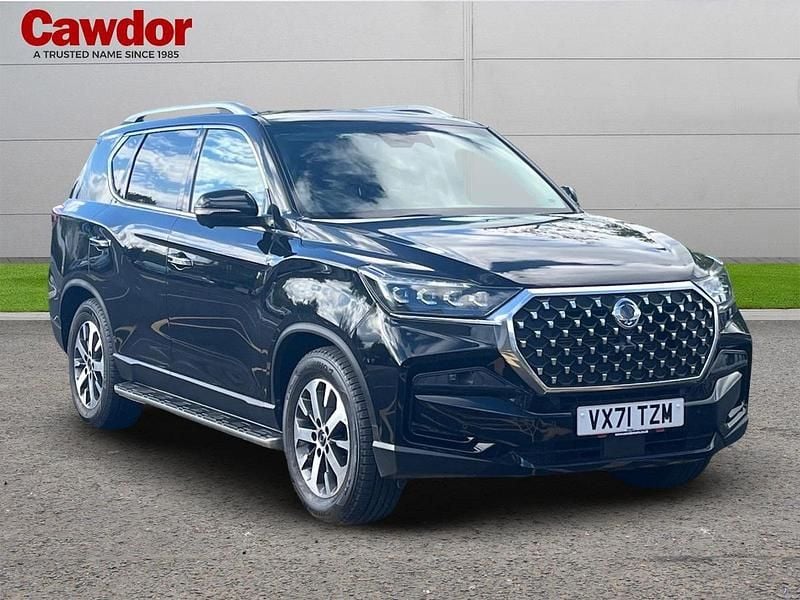 Black Used 2022 Ssangyong Rexton SUV | £26,995 (Fair price) - Image 1/4