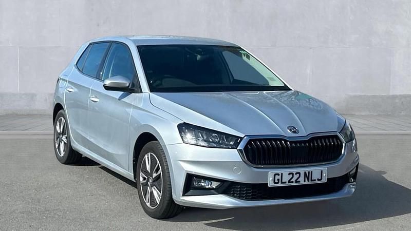 Used Skoda Fabia SE L 110 HP (80 kW) 2022 Brilliant silver metallic Hatchback