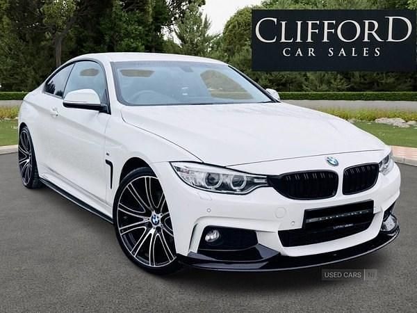 Used BMW 420 M Sport 190 HP (139 kW) 2016 White Coupe