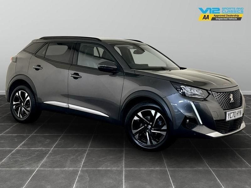 Grey Used 2020 Peugeot 2008 Allure Premium SUV | £11,195 (Fair price) - Image 1/2
