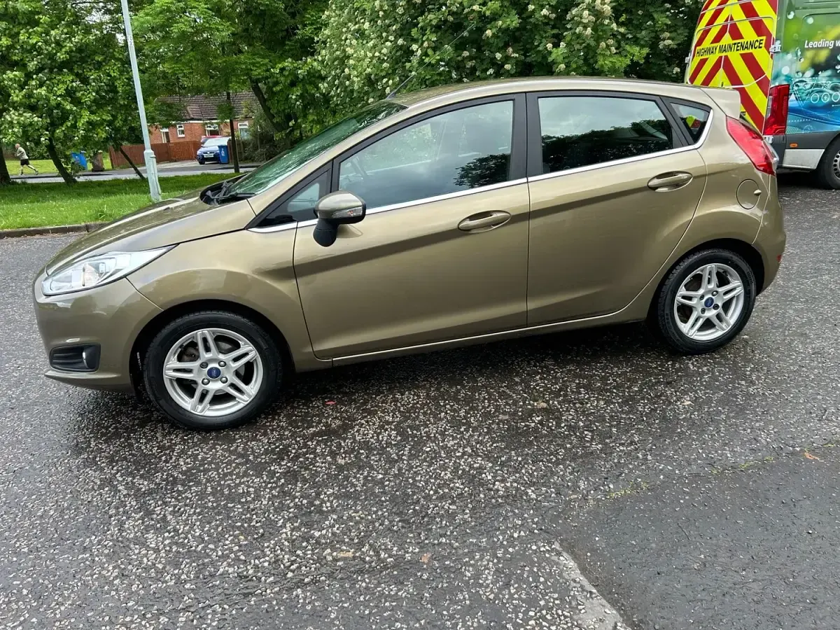 Used Ford Fiesta Zetec 82 HP (60 kW) 2014 Brown Hatchback