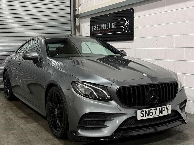 Grey Used 2017 Mercedes E220 AMG line Coupe | £15,489 (Fair price) - Image 1/4