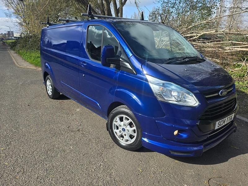 Used Ford Transit Custom Limited 125 HP (91 kW) 2014 Blue Van