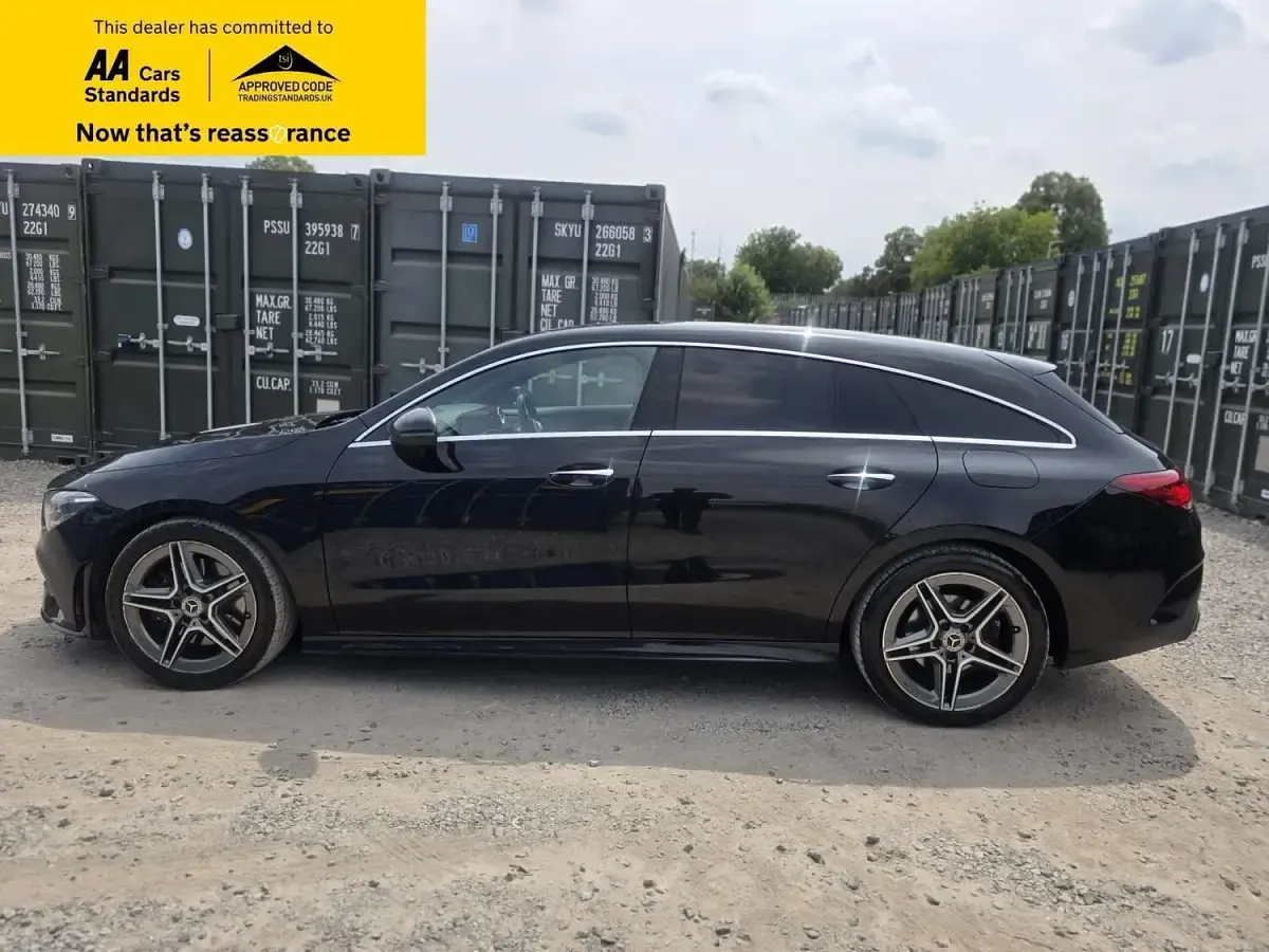 Used Mercedes CLA200 Shooting Brake AMG line 163 HP (119 kW) 2020 Black Estate