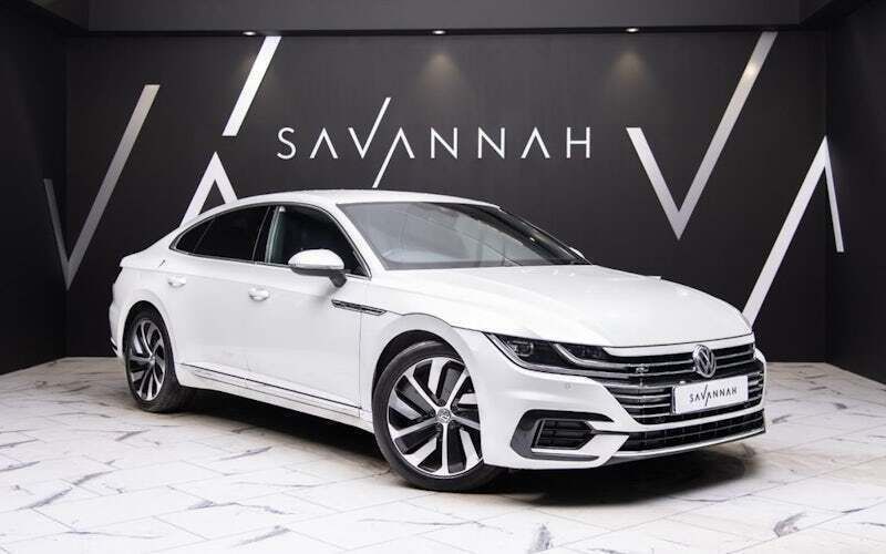 White Used 2018 VW Arteon R-line Hatchback | £10,495 (Expensive) - Image 1/4