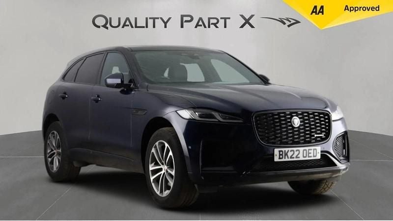 Used Jaguar F-Pace R-Dynamic 250 HP (183 kW) 2022 Blue SUV