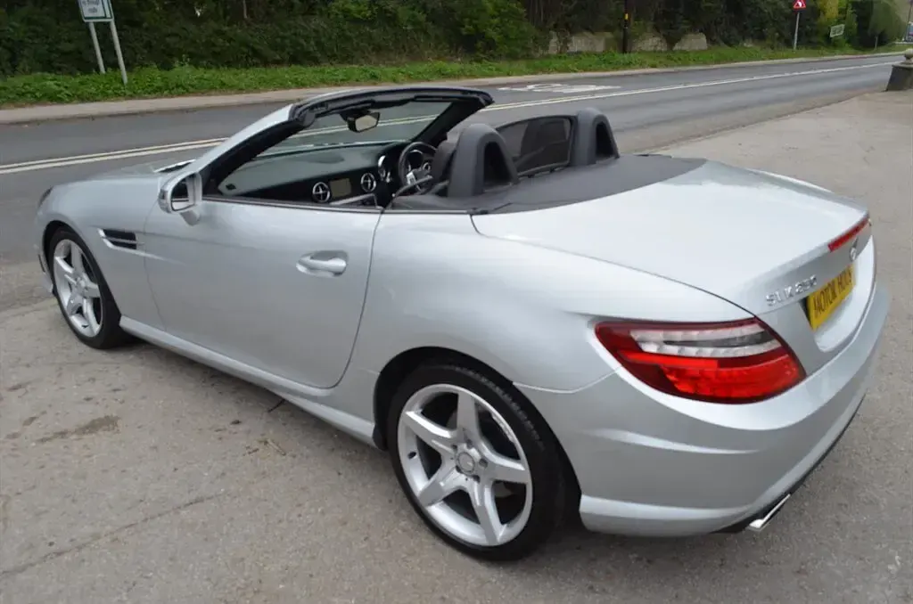 Used Mercedes SLK250 AMG 2013 Silver Cabriolet