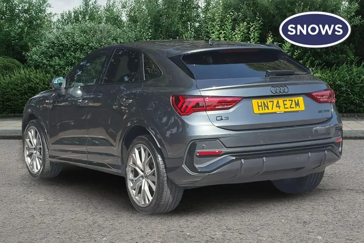 Used Audi Q3 Sportback Black Edition 150 HP (110 kW) 2024 Grey SUV