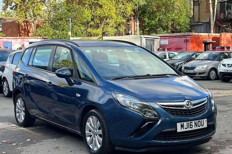 Blue Used 2016 Vauxhall Zafira Tourer Design Edition MPV | £6,595 (Fair price) - Image 1/1
