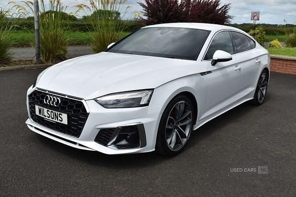 Used Audi A5 S-Line 2022 White Coupe