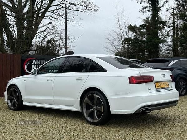 Used Audi A6 S-Line 2017 White Sedan