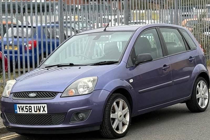 Purple Used 2008 Ford Fiesta Zetec Hatchback | £995 (Good price) - Image 1/1