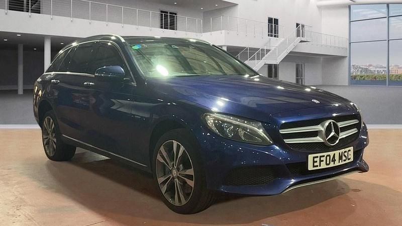 Used Mercedes C350e Premium Plus 2016 Blue Estate