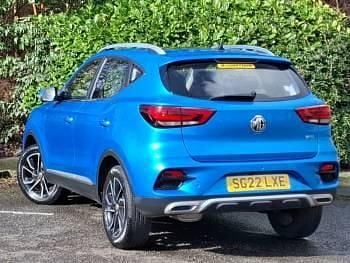 Used MG ZS Exclusive 111 HP (81 kW) 2022 Blue SUV